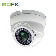 China manufacture metal casing security 2mp 2.8-12mm ip dome camera